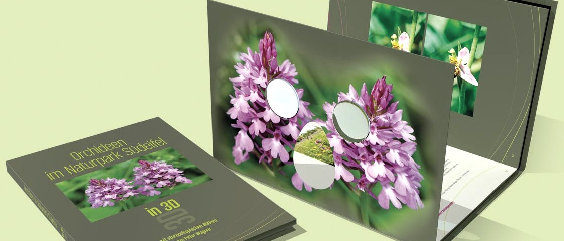 3D-Buch mit stereoskopischen Bildern, © NP Südeifel ZV