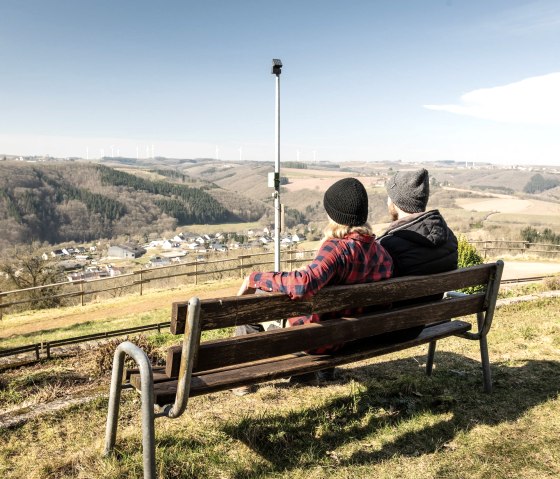 Blick auf Waxweiler von der Mariensäule aus, © Eifel Tourismus GmbH, D. Ketz