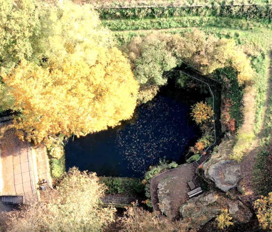 Felsenweiher Ernzen, © Naturpark Südeifel/Philipp Köhler