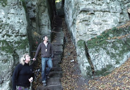 Audio-Tour in der Teufelsschlucht, © Elke Wagner