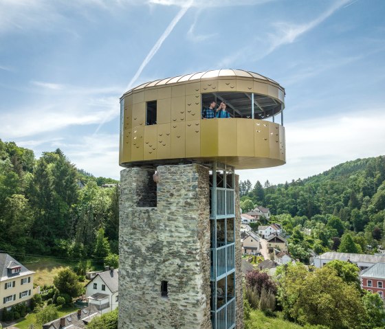 Beilsturm mit neuer Aussichtsplattform, © Eifel Tourismus GmbH, D. Ketz