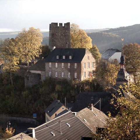 Blick auf die Dasburg, © V. Teuschler