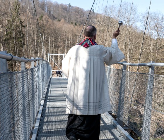 Einsegnung der Hängebrücke, © Innenministerium RLP