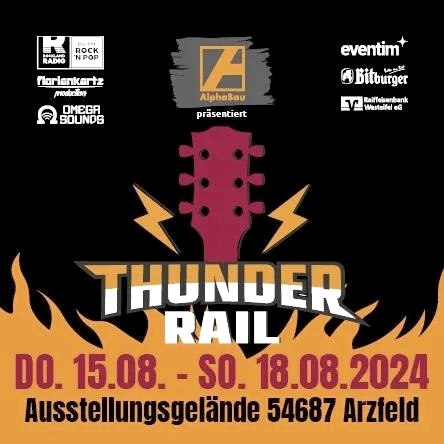Plakat Thunder Rail, © Florian Kartz Production & Omega Sounds