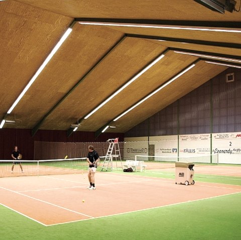 Tennishalle Krautscheid, © Andreas Zwank, Gasdthaus Islekhöhe