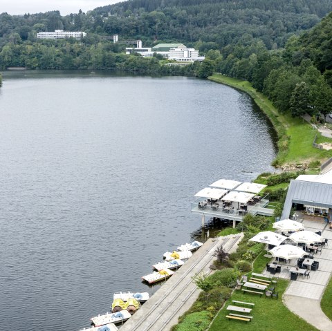 "Stausee Bitburg" bei Biersdorf, © Naturpark Südeifel/Philipp Köhler