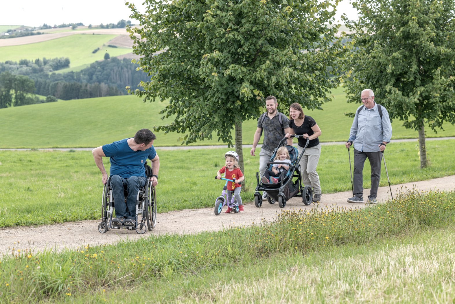 Komfort-Weg Ammeldingen bei Neuerburg, © Naturpark Südeifel/Thomas Urbany