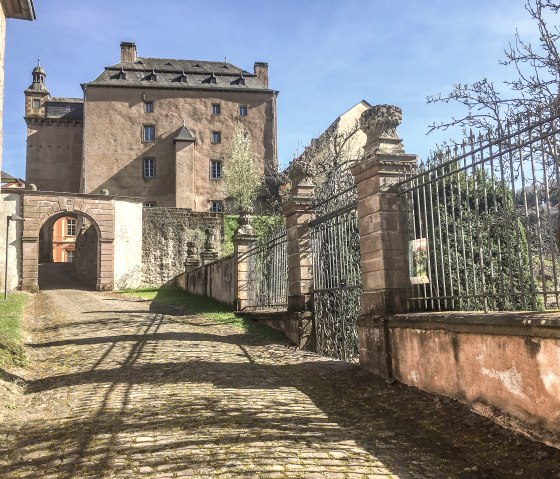 Eingang Schloss Malberg