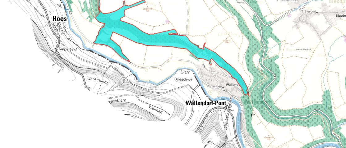 NSG Langenberg und Bocksberg bei Wallendorf, © LANIS / GeoBasis-DE / LVermGeoRP