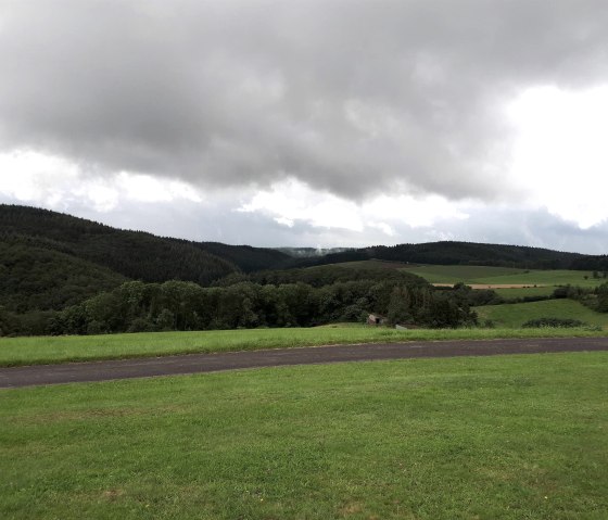 Ausblick vom Hügelhaus