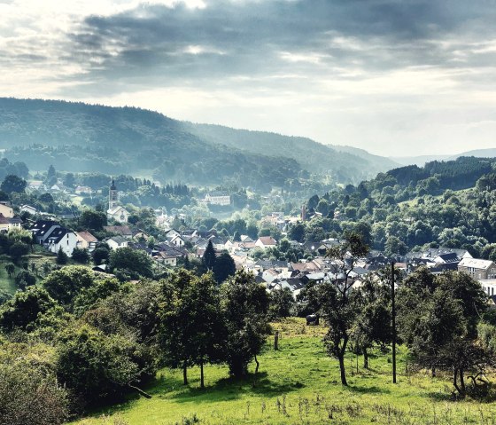 View of Bollendorf from the Marian column, © Felsenland Südeifel Tourismus GmbH / AC Krebs