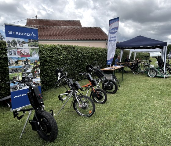 Handbikes und Draisin, © Tourist-Informtion Bitburger Land/Steffi Wagner