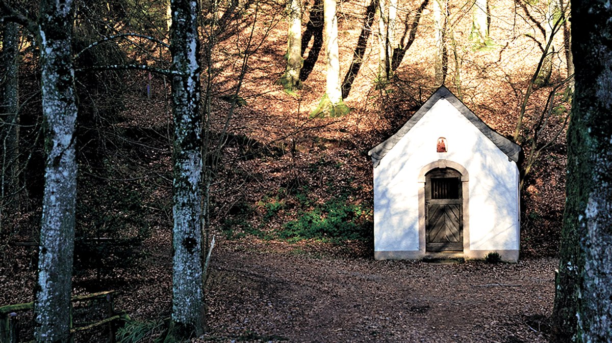 Kapelle bei Baustert Wanderweg Nr. 78 Naturpark Südeifel, © TI Bitburger Land