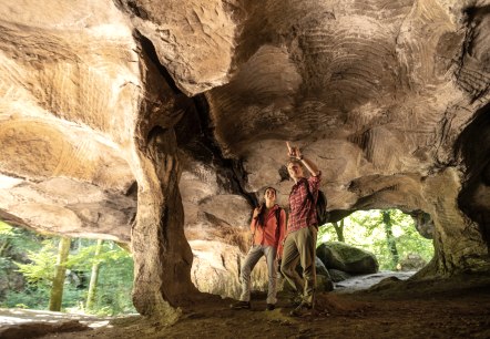 Felsenweg 1 NaturWanderPark delux: Felsen Huel Lee/Hohllay, © Eifel Tourismus GmbH, D. Ketz