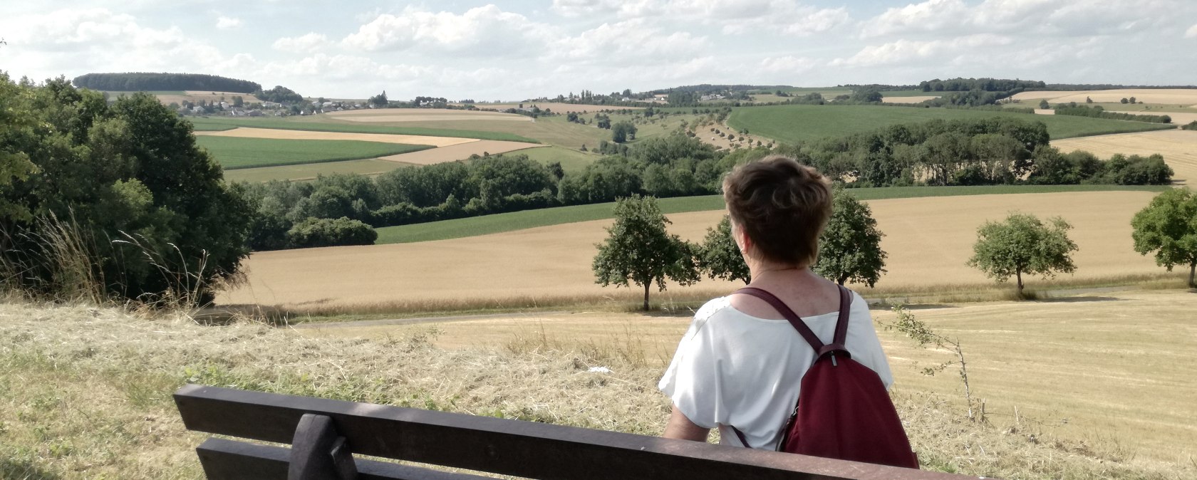 Ausblick auf dem Bitburger LandGang in Biersdorf am See, © TI Bitburger Land