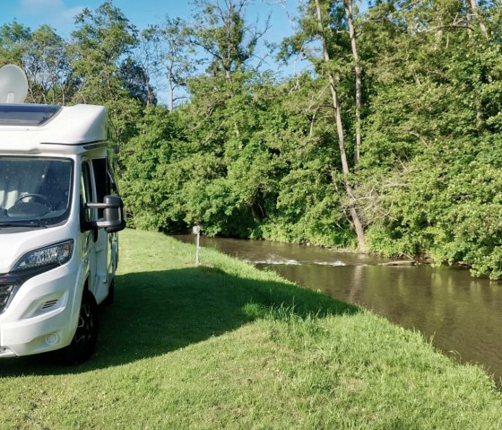 Motorhome on the Nims, © Camping Nimseck, Irrel