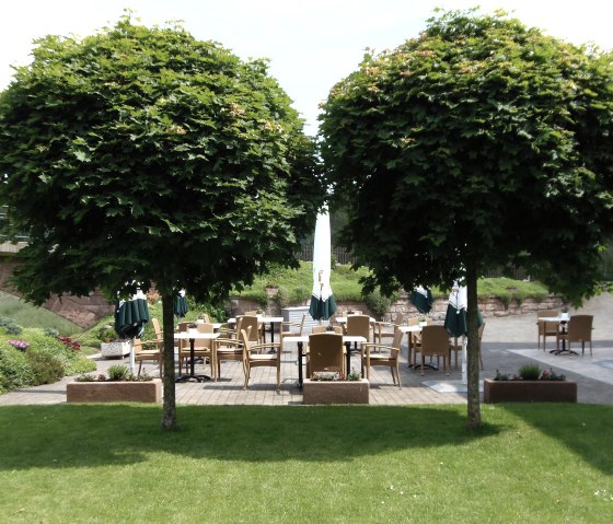 Terrasse, © Hotel Zur alten Mühle, M. Dhur