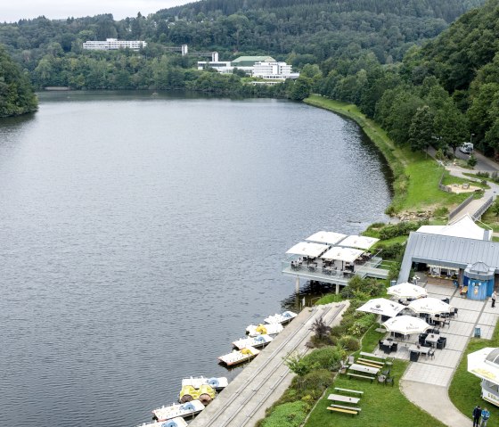 "Stausee Bitburg" bei Biersdorf, © Naturpark Südeifel/Philipp Köhler