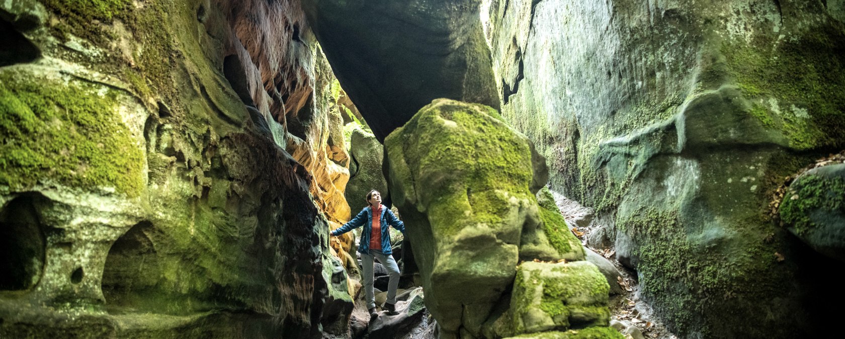 Felsen in der Teufelsschlucht, © Eifel Tourismus GmbH, D. Ketz