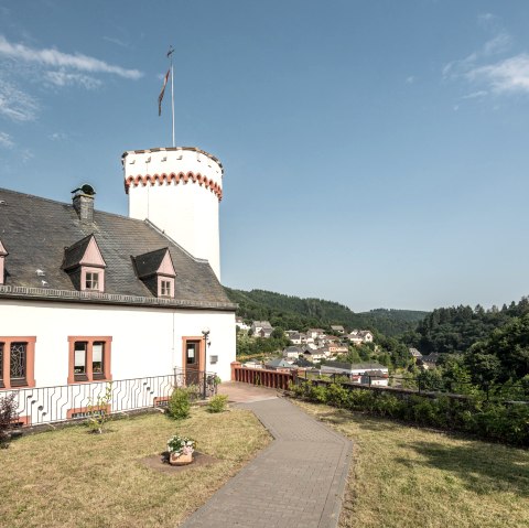 Lehnshaus Neuerburg rückwärtige Ansicht, © Eifel Tourismus GmbH, Dominik Ketz